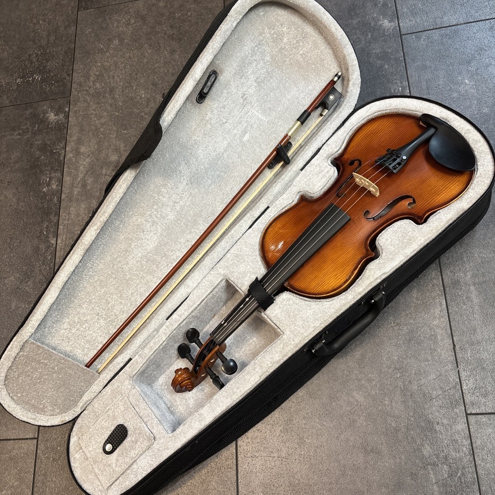 ADM All Days Music Beginner 1/2 Size Student Violin In Case Orchestra School Bow